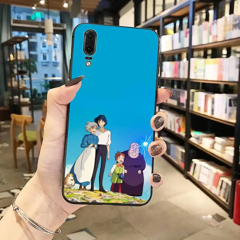 

Howl's Howls Moving Castle anime Phone Case For Huawei honor Mate P 10 20 30 40 Pro 10i 9 10 20 8 x Lite