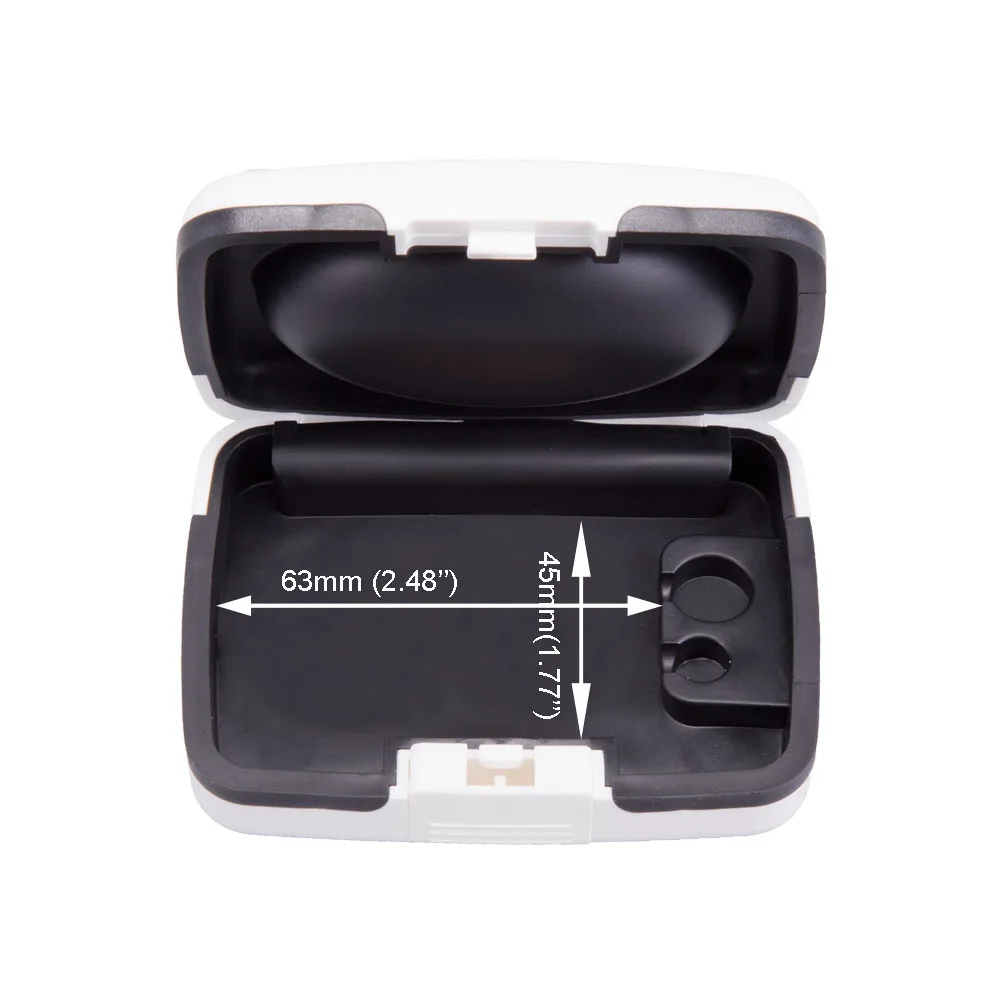 Портативный чехол для слухового аппарата жесткий ящик хранения глухих слуховых