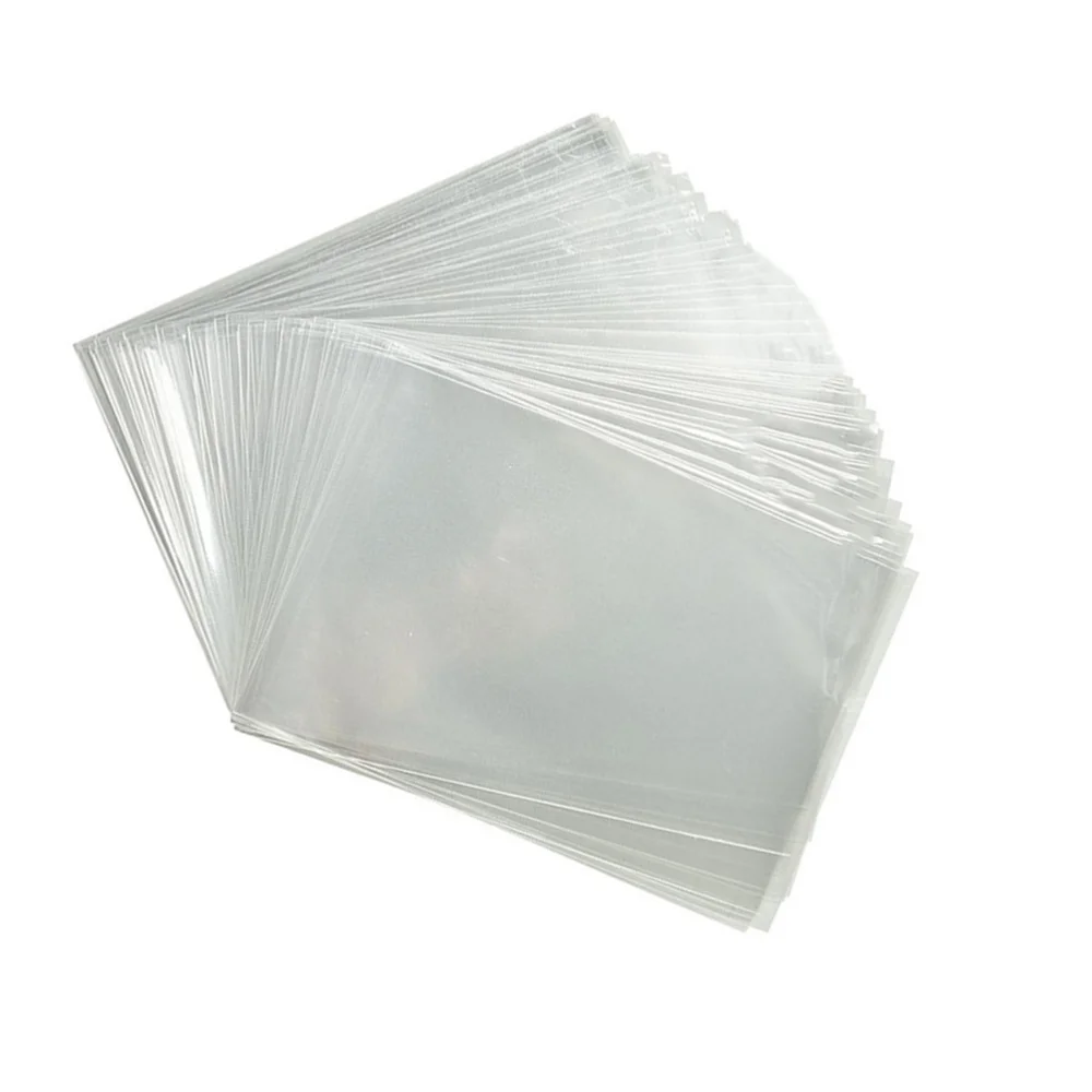 

100PCS High Transparency OPP Bags Candies Packaging Bags Flat Cookies Baking Bags