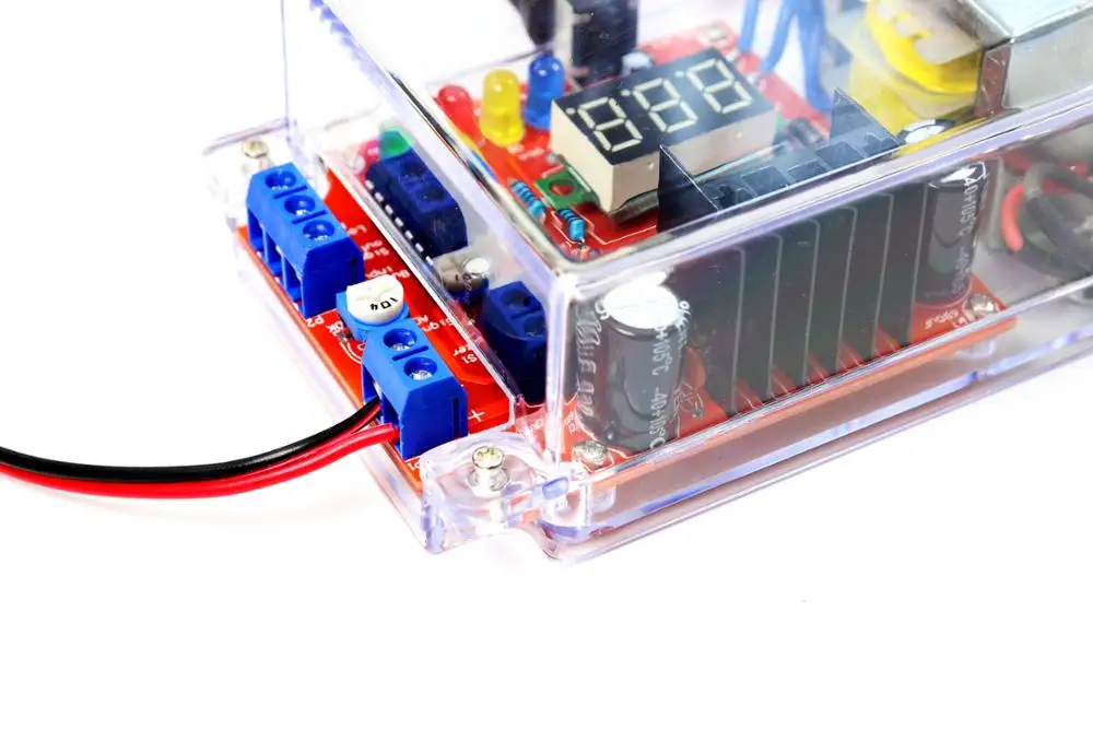 DIY kit US Plug 110V LM317 Kit с чехлом | Электронные компоненты и принадлежности