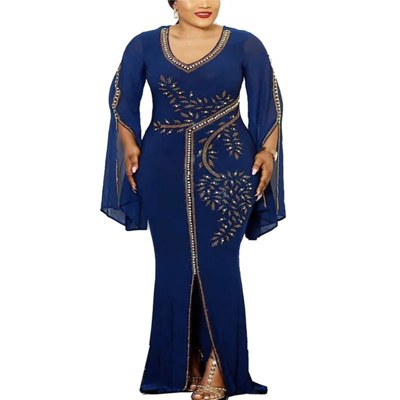 

2020 Long Party Dresses Plus Size Summer Women Dress Elegant Loose Vestidos Casual Sundresses Female african dresses ladies