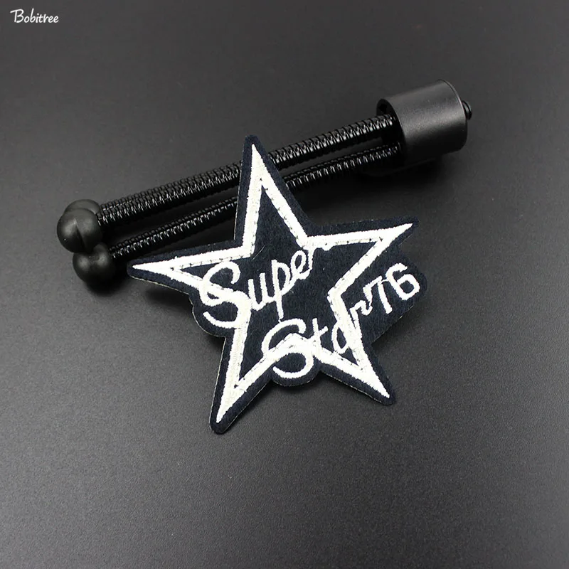 Белые вышитые нашивки Super Star термоклейкие Значки для ткани ручной работы