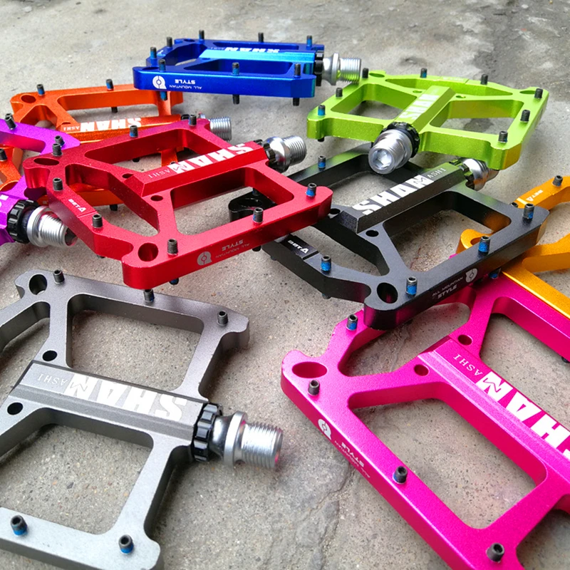 

9/16 Inch Universal Seal 3 Bearing Bicycle Flat Pedal CNC Ultra-light Aluminum Pedal MTB Road Bike Outdoor Cycling Accessory