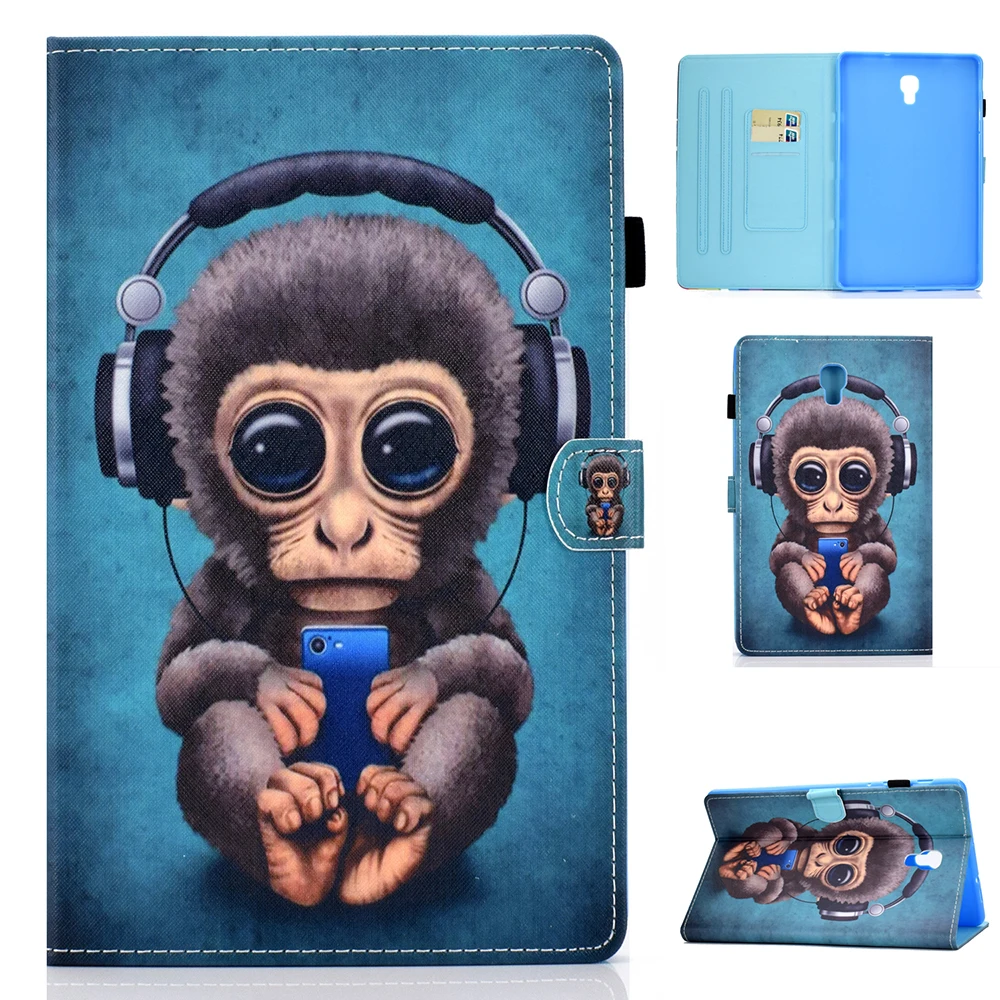 Чехол для Samsung Galaxy Tab A 10 5 SM T590 T595 защитный чехол из искусственной кожи с функцией