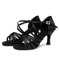 ushine bd211 professional quality heel 7 5 5 5cm silk satin latin ballroom bd latin dance shoes woman dance shoes