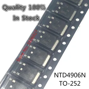 10PCS/ LOT NTD4906N 4906NG TO-252/AOD4185 D4185/NTD4809N/AOD3 N50  D3N50/AOD518 D518/AOD486A D486A/IRFR5305 FR5305/IRFR120N FR120N