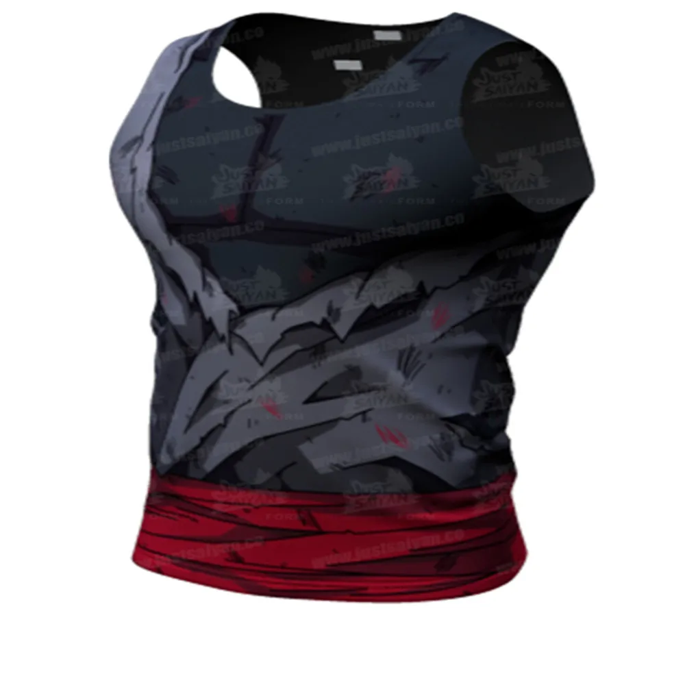 

Newest 3D Goku Anime Gym Workout Hoodie Sleeveless Shirt Tank Top Men Bodybuilding Fitness Sportswear Vests Muscle Singlets