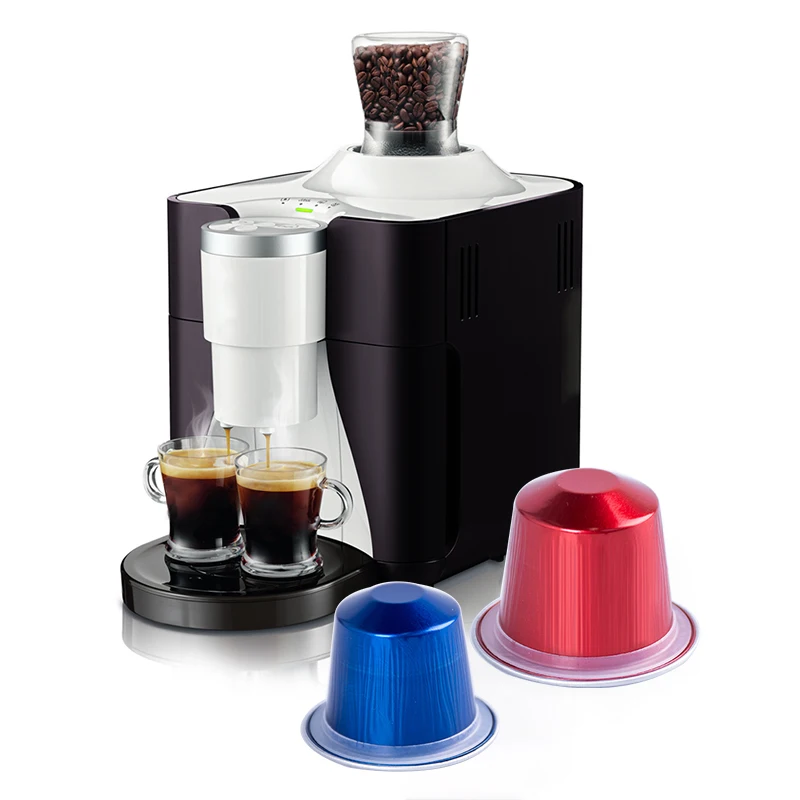 50 комплектов многоразовых кофейных капсул одноразовые капсулы Nespresso для Nescafe