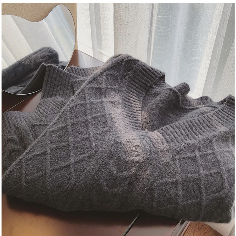 Женский вязаный свитер ZHISILAO - купить по выгодной цене |