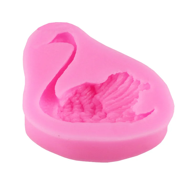 1 шт. Лебедь Силиконовые формы Fondant (сахарная) ремесло торт Конфета шоколад