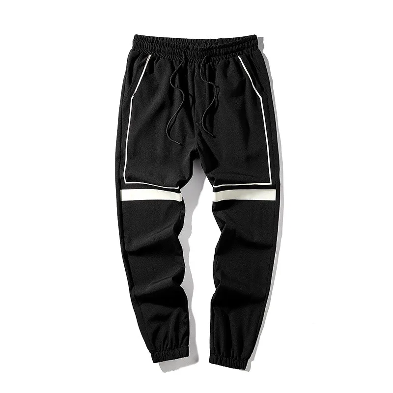 

Streetwear Hip Hop Joggers Men 2020 Elastic Waist Brand Loose Harem Pants Ankle Length Trousers Sports Casual Male Sweatpants