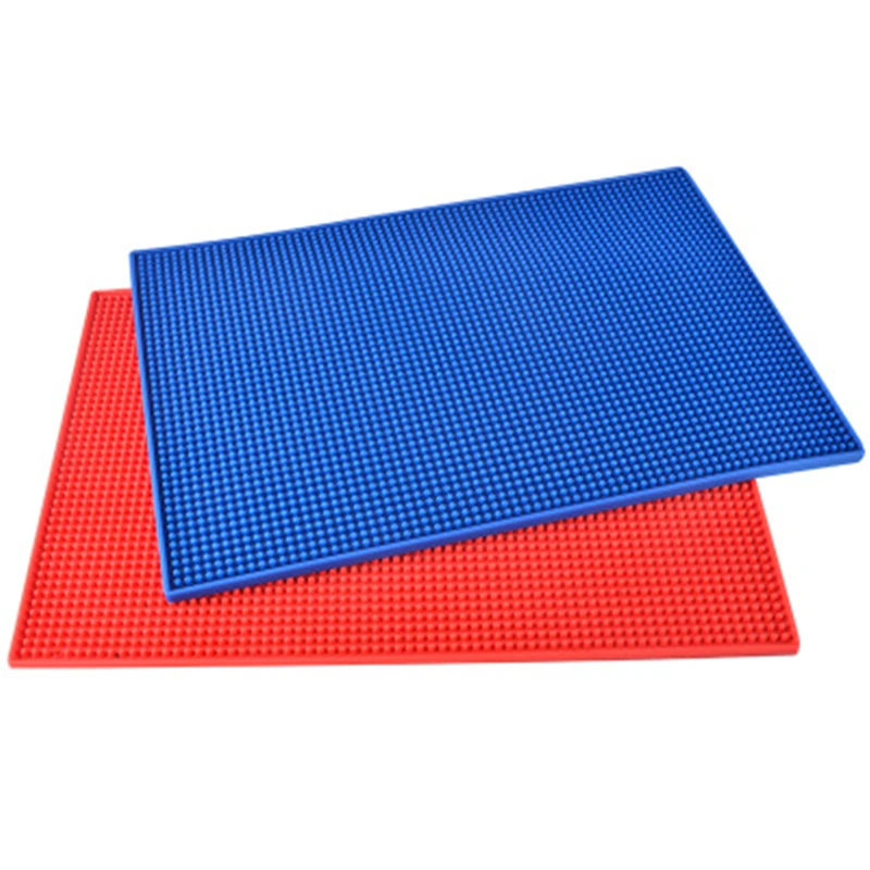 Резиновый сервисный коврик для бара сверхпрочный домашний и кружки набор