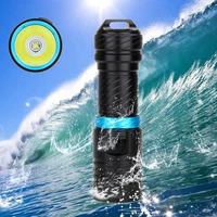 c5 diving led edc flashlight waterproof powerful dive 200m underwater camping camp led lanterna torch lamp light by 18650 26650