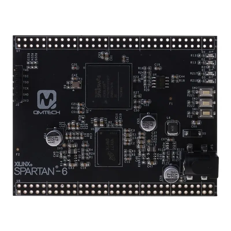 Плата разработки XC6SLX16 Spartan 6 xilinx FPGA с 32 Мб памяти Micro SDRAM интегральные схемы Прямая