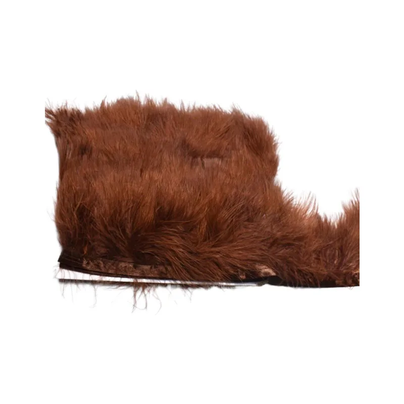 12 цветов Высокое качество перья индейки Марабу планки ленты 6 8 см DIY домашние