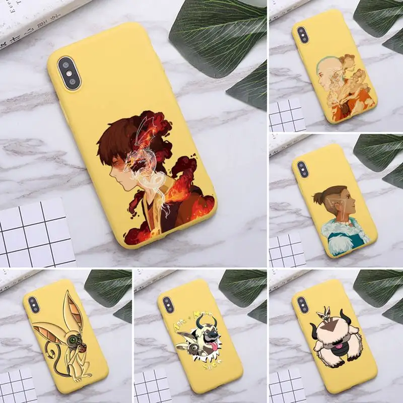 Аватар Легенда Об Аанге Чехол для мобильного телефона iphone 12 11 Pro Max Мини XS 8 7 6 6S Plus X