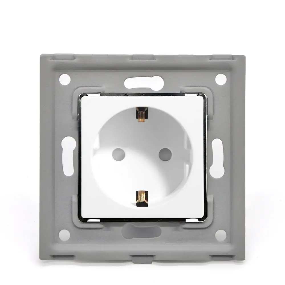 BSEED ЕС стандартная функция ключ Разъем diy части белый пластик материалы для