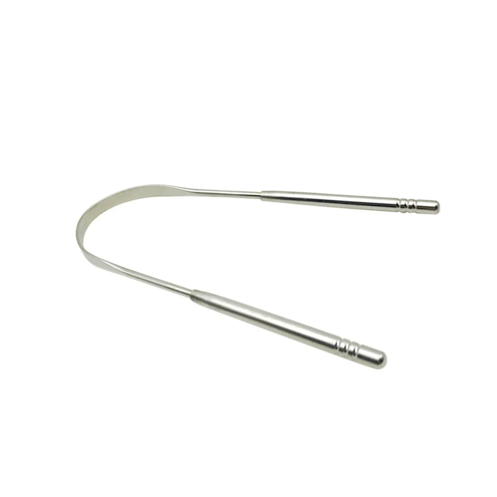 

Tongue Scraper Cleaner Grade Stainless Steel Metal Tongue Scraper Get Rid of and Bad Breath