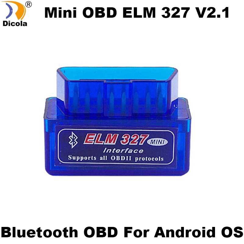 V2.1 Супер Мини elm327 Bluetooth OBD/OBD2 беспроводной 2017 последняя версия elm 327 работает на