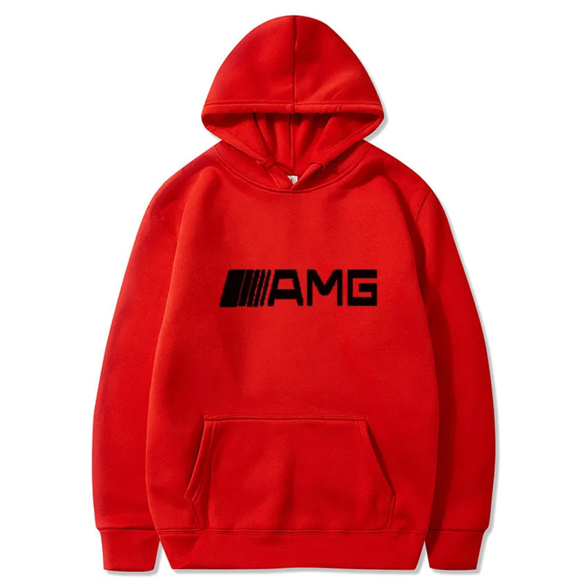 

Benz AMG Car LOGO Men's Hoodie Fashion Brand 2021 Spring Autumn Men Loose Casual Hoodie Track Field Sportswear Pullover Hoodie