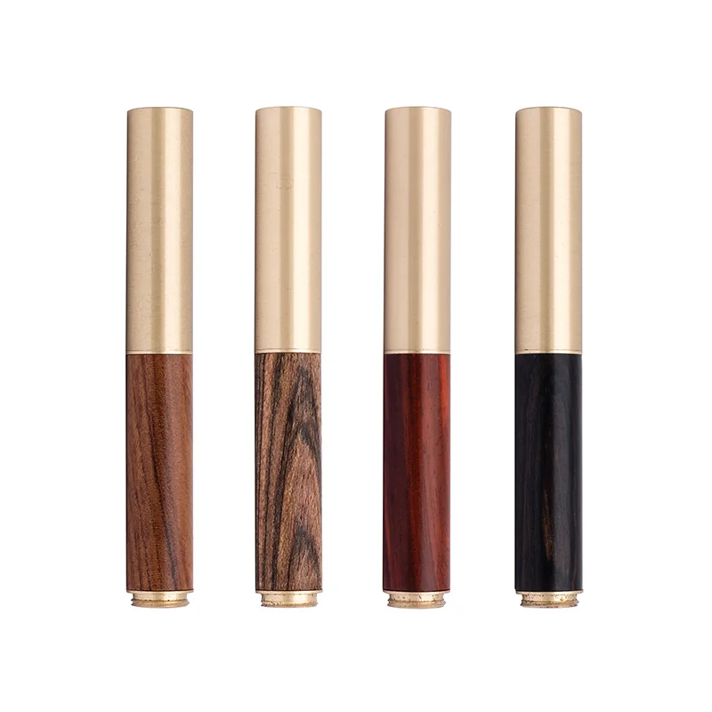 Najtaniej Mosiężne Drzewo Sandałowe Mini Kieszeń Krótkie Wieczne Pióro Do Kaligrafii Praktyka Pióro Prezent Biznesowy Kreatywny Prezent Pióro 0.58mm