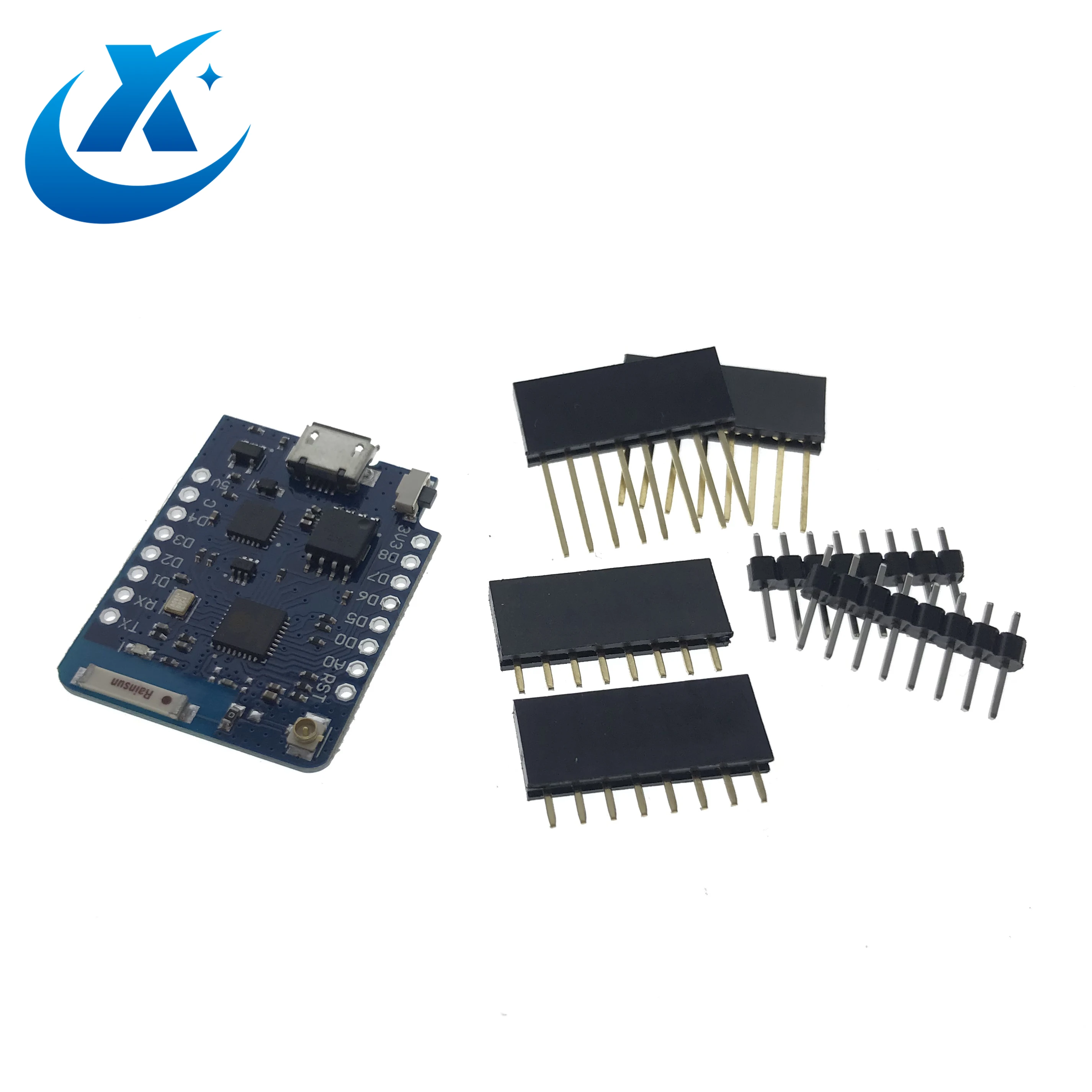 WEMOS D1 Mini Pro 16M Bytes External Antenna Connector NodeMCU Based ESP8266 ESP-8266EX CP2104 WIFI Development Board Micro USB |