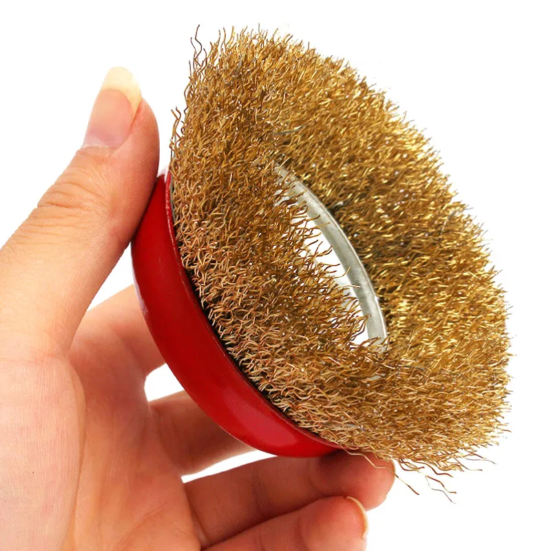 1 шт. чаша Тип колеса для подачи проволоки полировальная машина удаления ржавчины