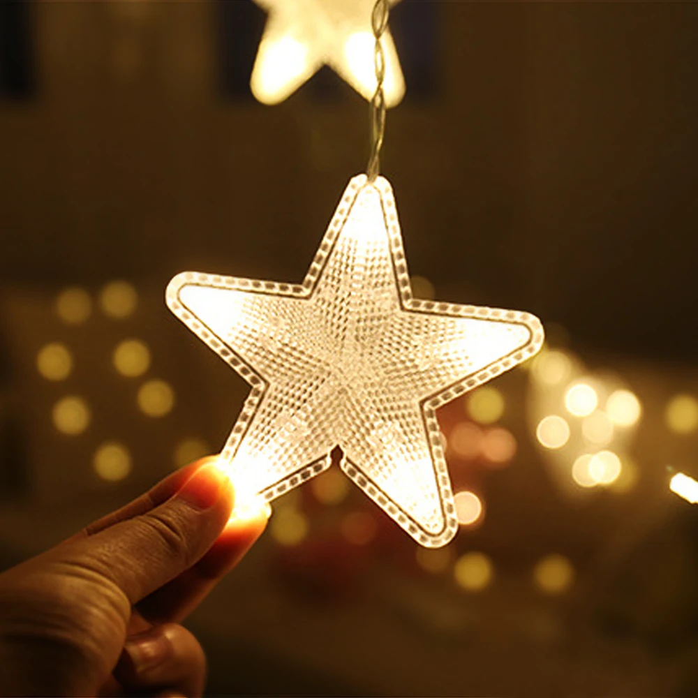 Украшение для свадебной вечеринки 3 м светодиодный занавес рождественское