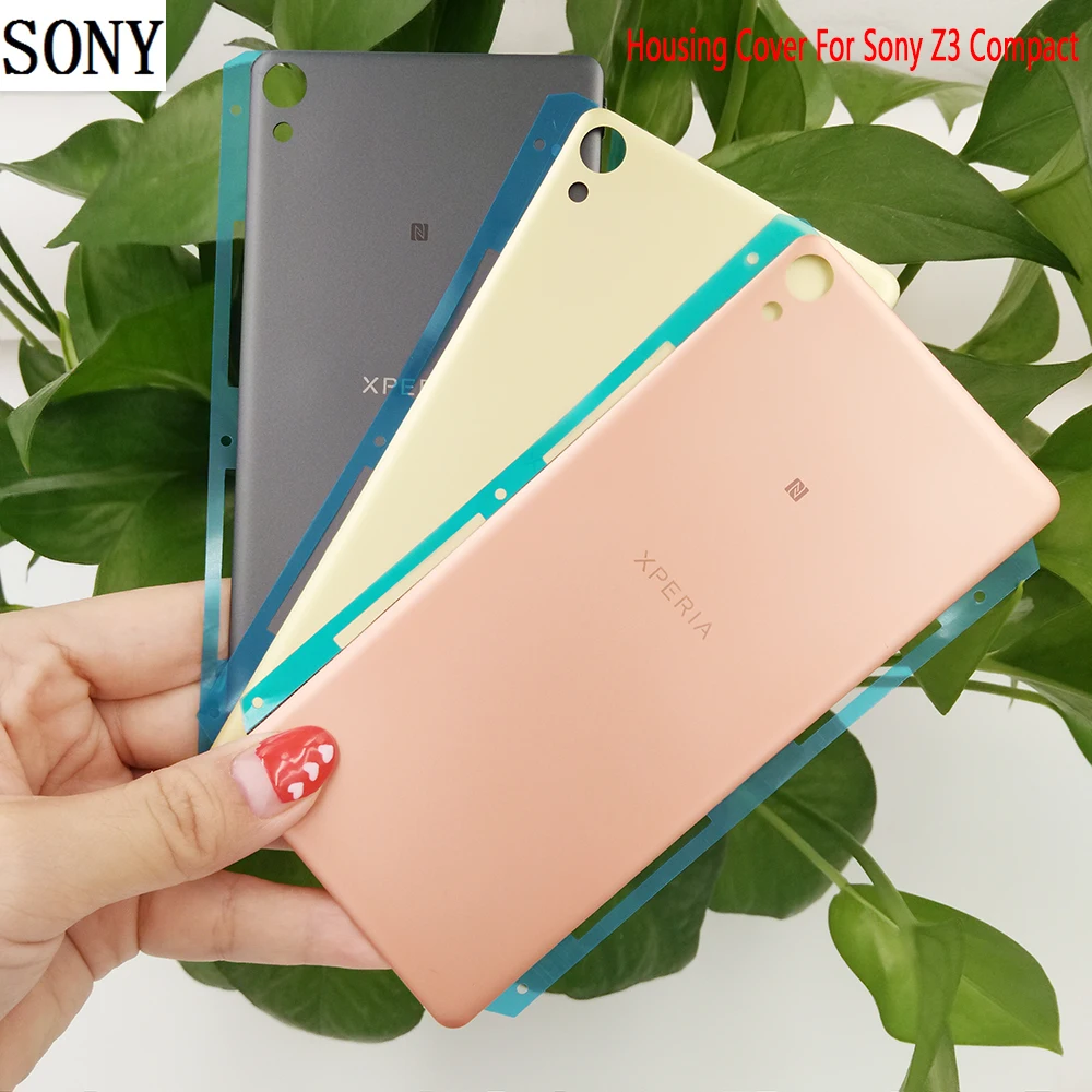 Оригинальный sony Xperia XA Пластиковая Задняя крышка батареи задняя дверь Корпус