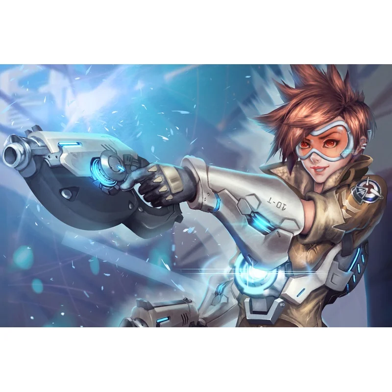 Overwatch головоломка OW Genji Jesse Mccree Reaper игровые персонажи 1000 шт. рельефные