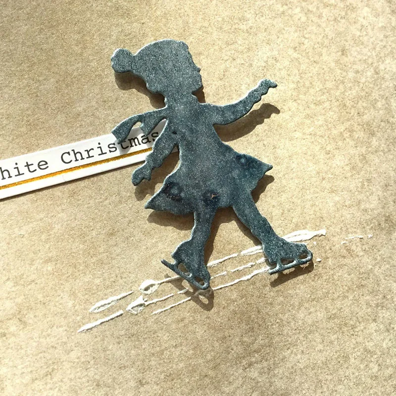 

Halloween Winter Girl & Boy House Flower Word Metal Cutting Dies for Scrapbooking and Card Making New 2019 die cuts