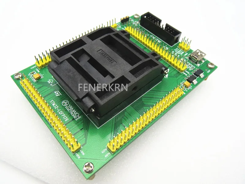 Тестовое гнездо программирования горелки STM32F215/407/417/405 QFP176 | Электроника