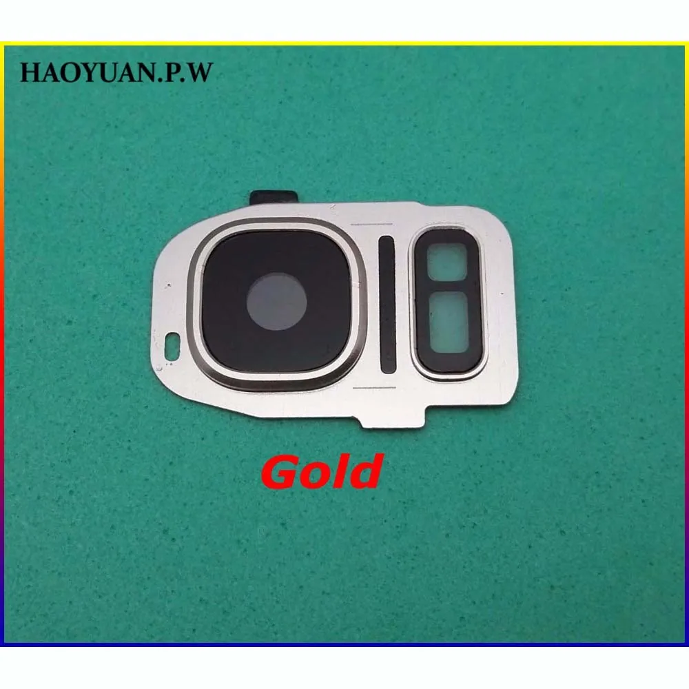 HAOYUAN.P.W задняя камера стекло объектив+ рамка Корпус для samsung Galaxy S7 Edge G935 G9350 G935F/A/T для S7 G930 G9300 G930F/A/T