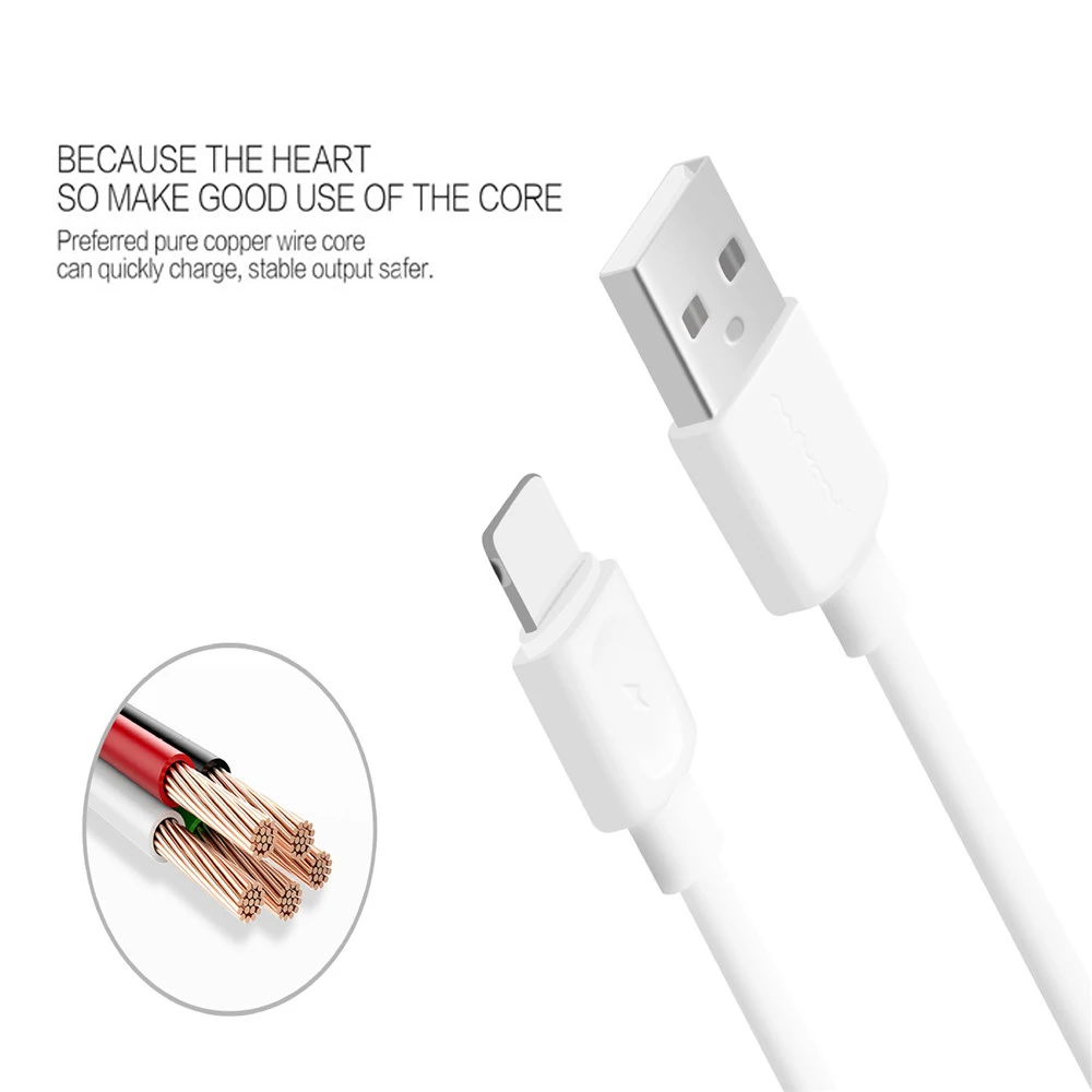 Usb зарядный кабель для синхронизации данных и быстрой зарядки IPhone Ipad Android Phone 1 м