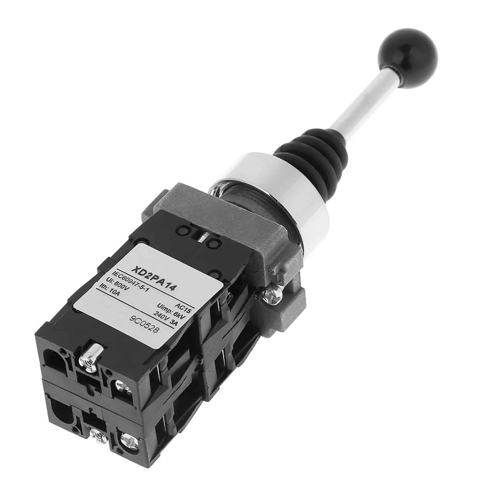 

Кулисный переключатель блокировки 2NO 2NC 4 позиции фиксацией Выключатель Пластик металлический Водонепроницаемый заблокирован джойстик для...