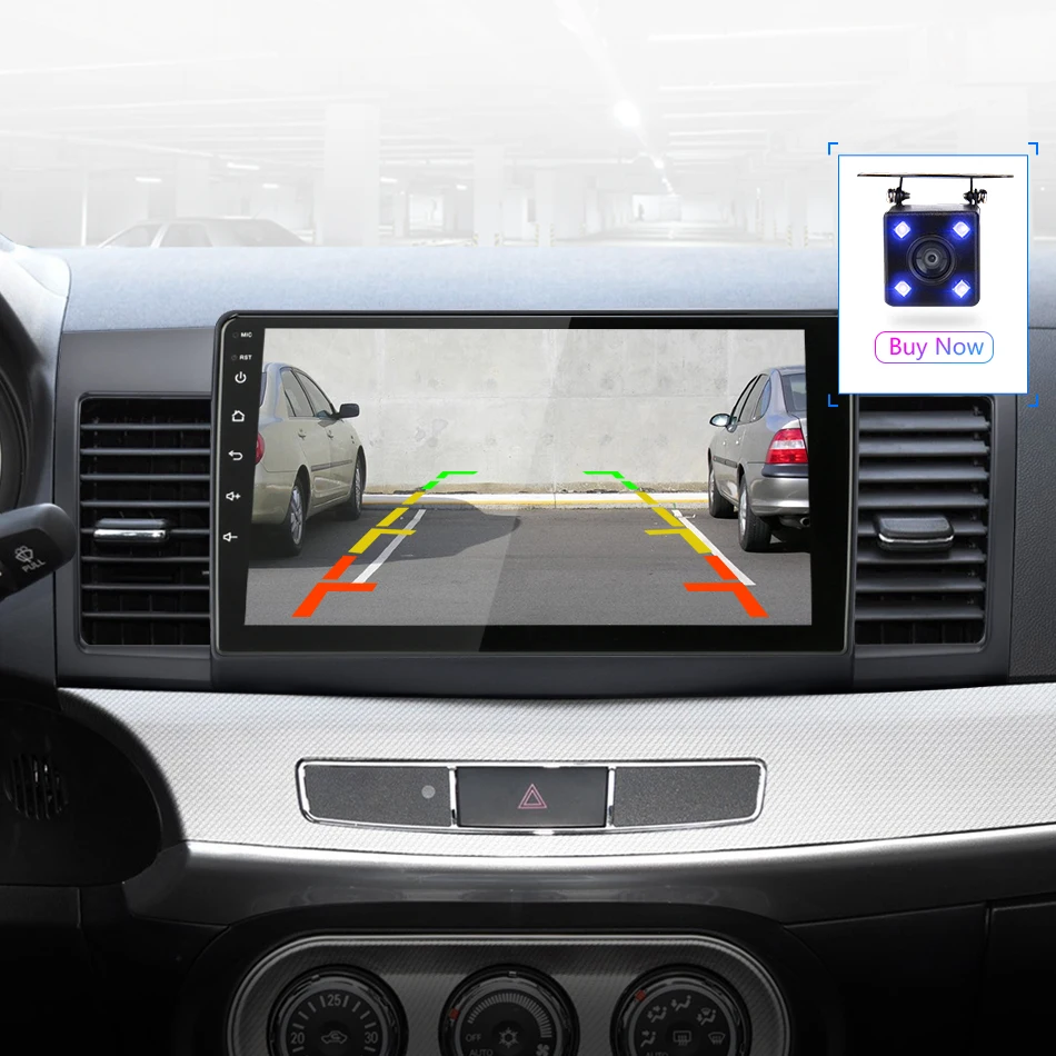Jansite 1" автомобильное радио для Mitsubishi Lancer 2 2007-2012 RDS Android Авторадио 2.5D ips сенсорный экран Bluetooth плееры с рамкой