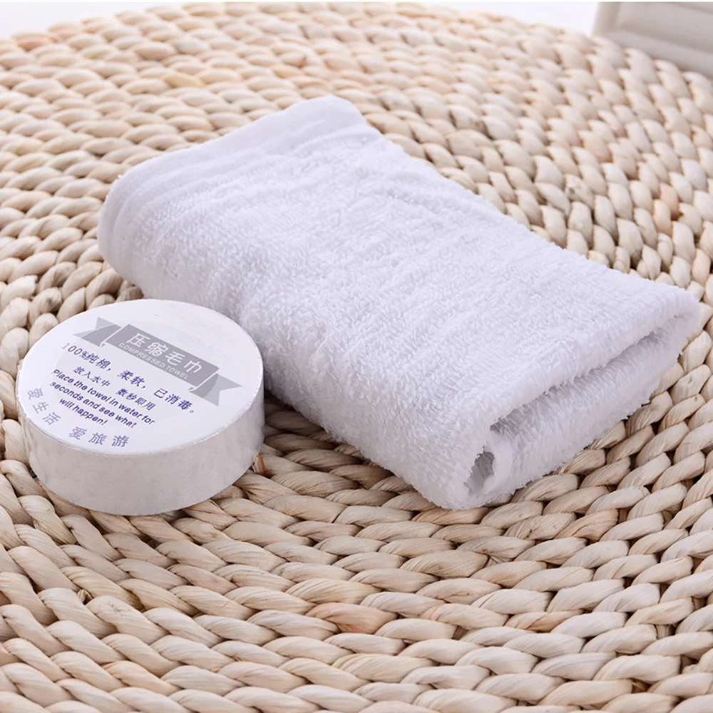 Compressed Towel Cotton Into Water Expand Portable Home Magical Facial Cleansing Towel Outdoor Travel Cloth Wipes Paper Tissue images - 6