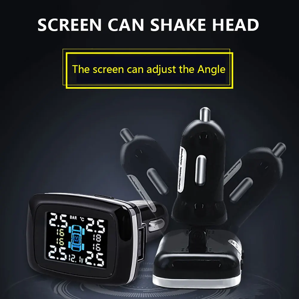 Лидер продаж онлайн монитор/измеритель/детектор автомобильных шин с USB-зарядкой |