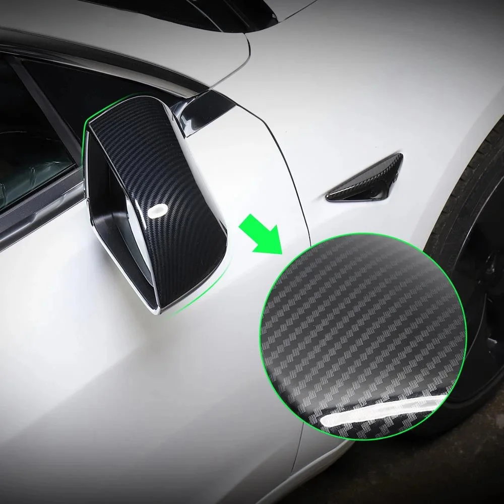 Новое боковое зеркало Model3 для Tesla Model 3 2021 аксессуары зеркальная крышка АБС