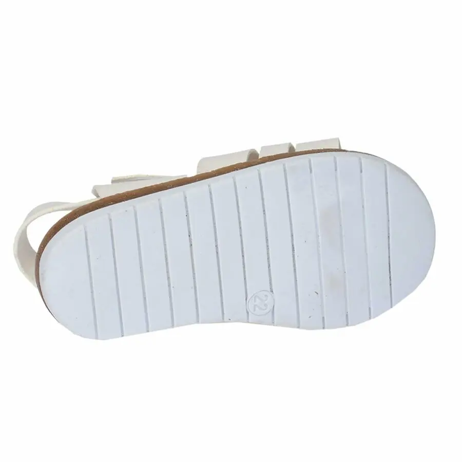 

Kids Sandals Cute Bebe Kiko Lf 2282-90 Orthopedic Baby Girl Sandals Slippers White