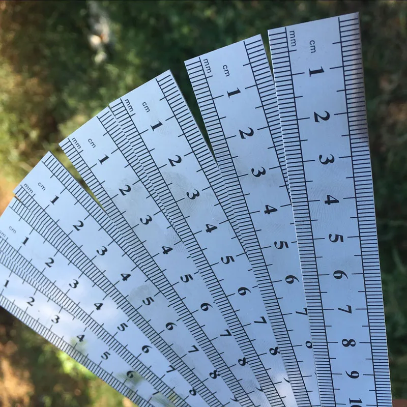 Классическая линейка из нержавеющей стали 2 шт./лот 15 см 6 дюймов короткая