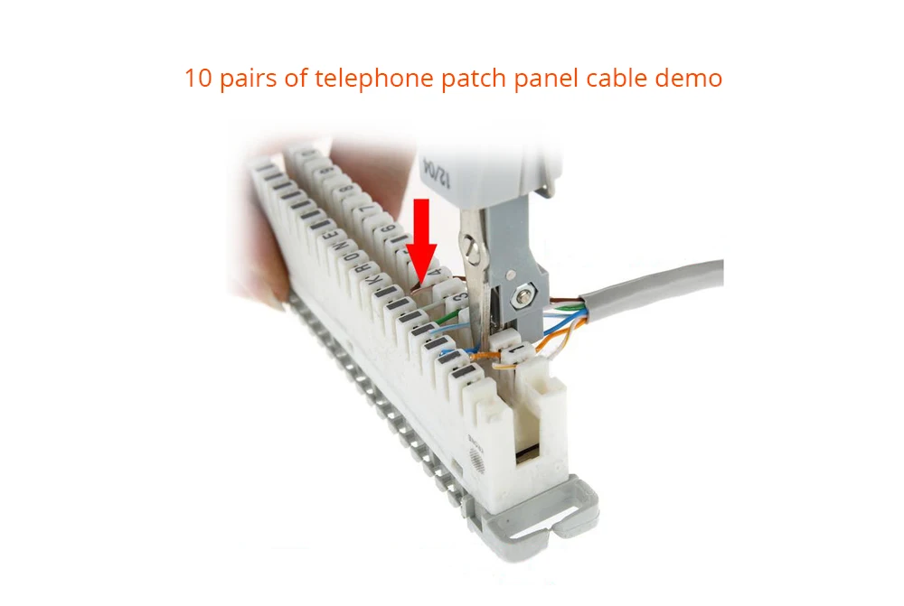 TISHRIC Черный инструмент для кроны RJ45 щипцы Lsa-plus телекоммуникационный телефонный провод кабель RJ11Punch вниз Сети Обжимные Инструменты Комплект для зачистки
