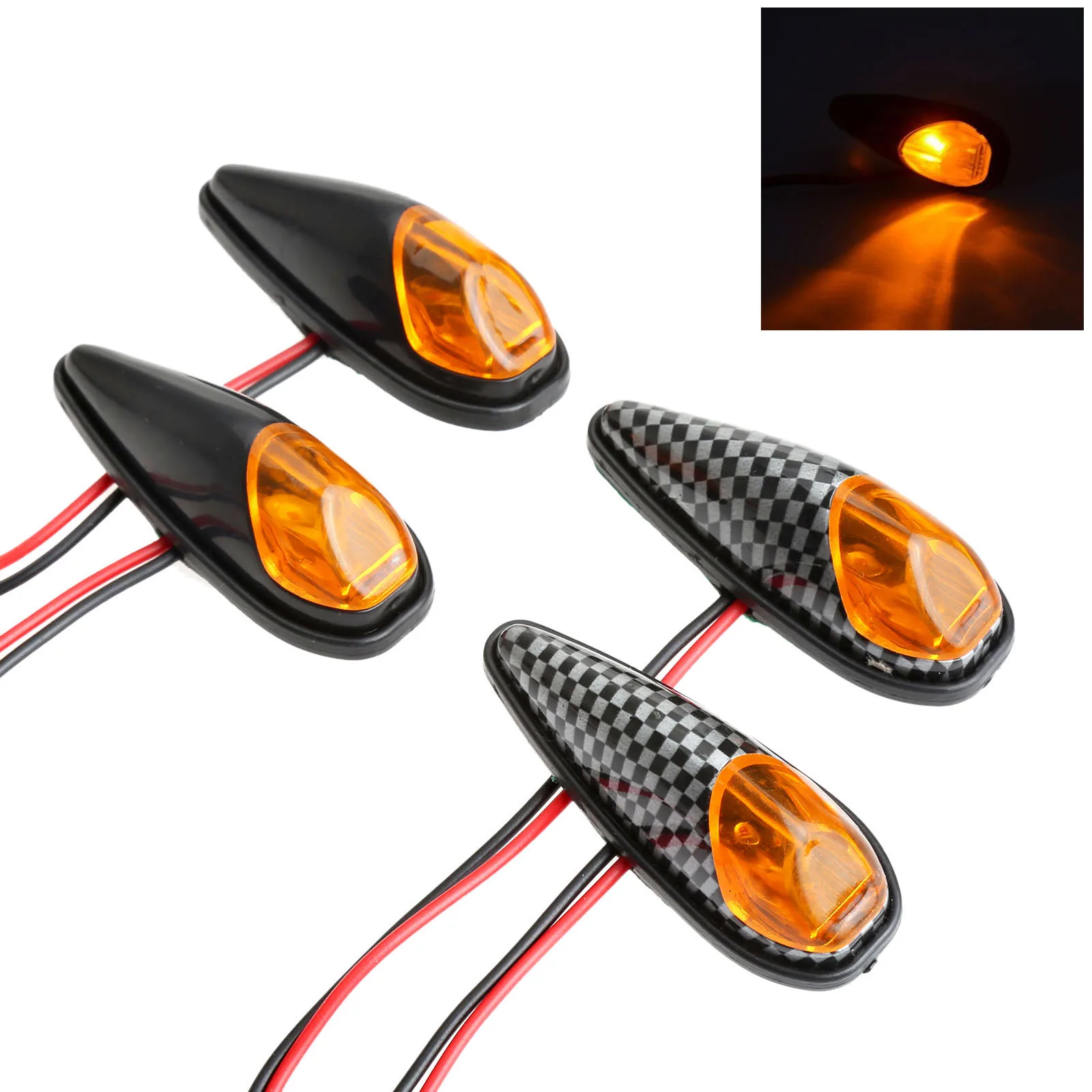 2 шт. указатели поворота для мотоцикла 12 В |