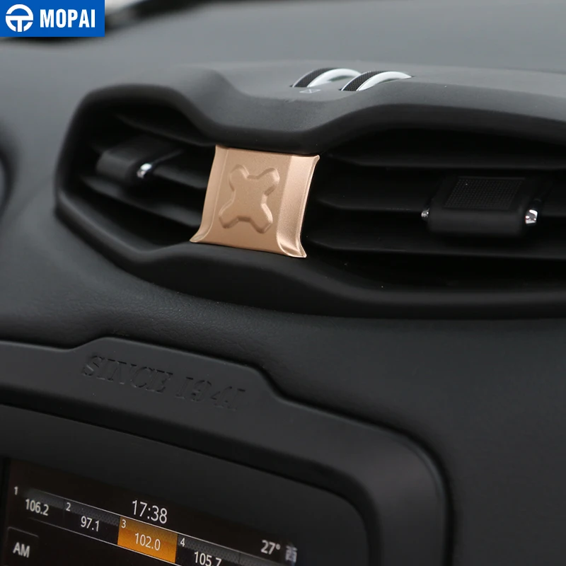 MOPAI алюминий интерьер автомобиля центральные вентиляционные отверстия