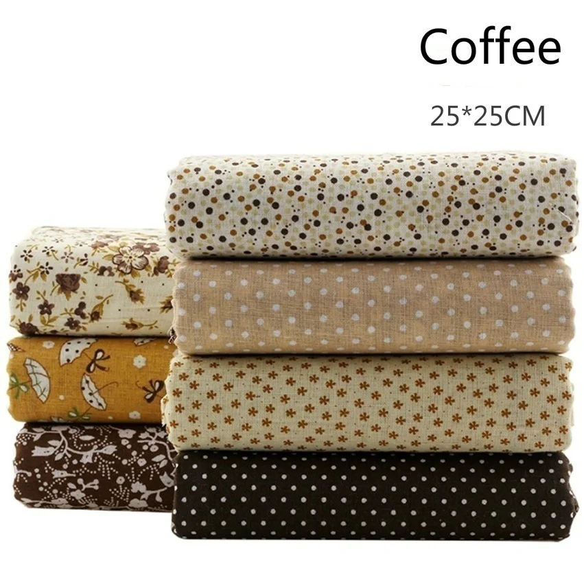 7 шт./компл. квадратное Хлопковое одеяло в ассортименте предварительно
