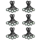 102030 шт молния Ремонтный комплект застежки-молнии идеальный комплект маркеры ультра-яркая подсветка с светится в темноте ночи для пальто Замена застежка-молния