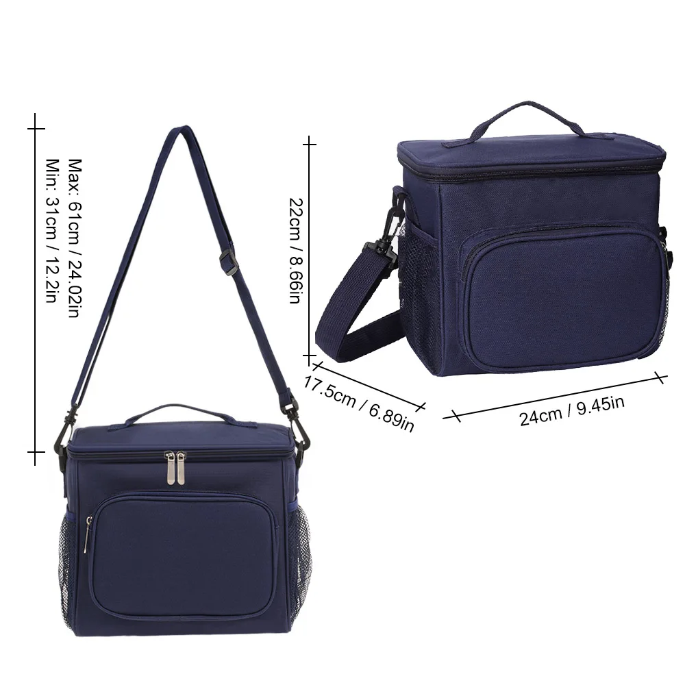 Lixada 34L напольная Изолированная охлаждающая сумка для еды термальная Bento обеда