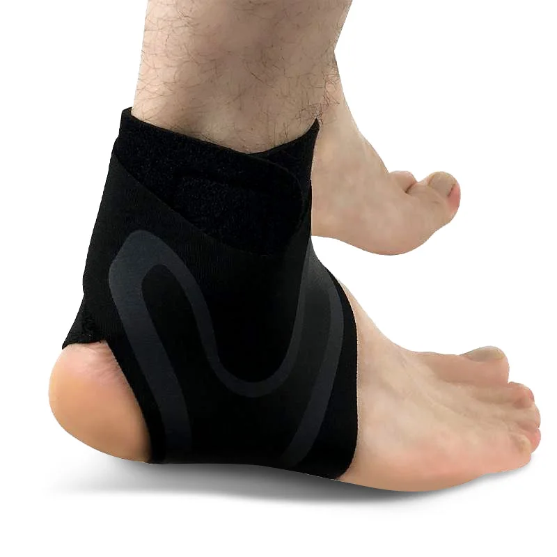 1 шт. поддержка голеностопа высокая эластичность регулируемый фиксатор защита