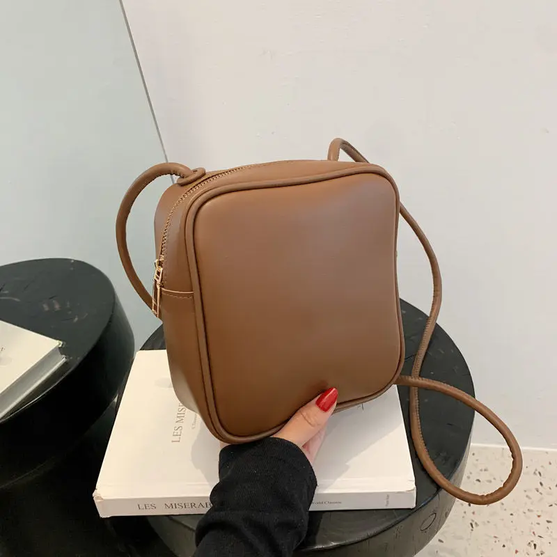 

Mini Bag Female 2021 New Trend Fashion All-Match Messenger Bag Hot Style Retro Daily One-Shoulder Casual Girl Small Square Bag