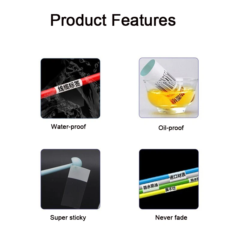 500 шт. Обёрточная бумага вокруг самоклеящихся этикеток Провод сети Ethernet